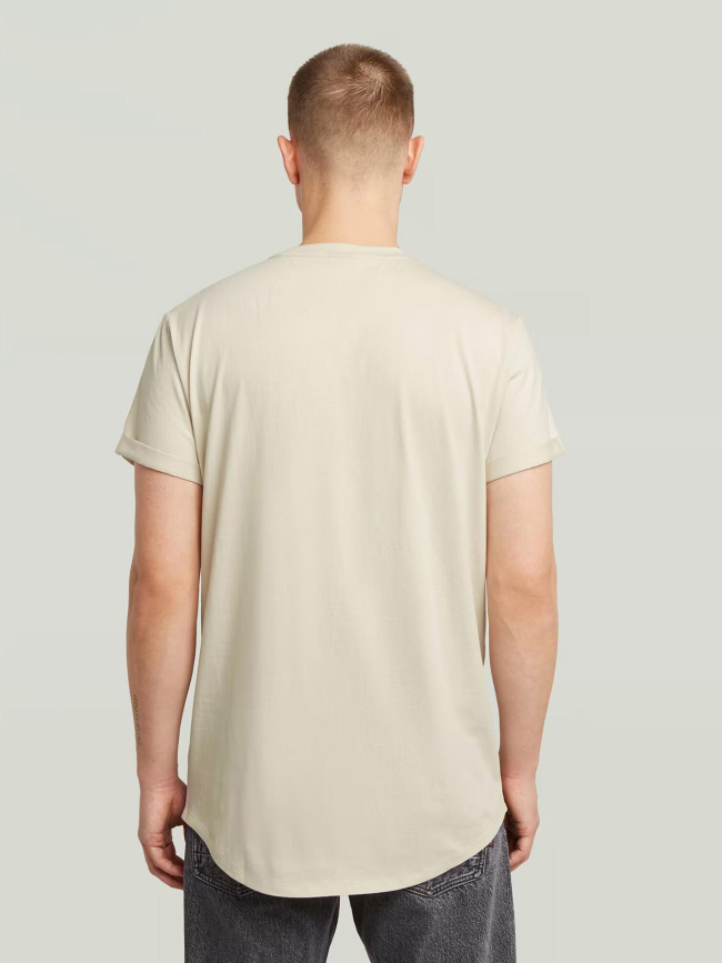T-shirt à manches courtes lash beige homme - G Star