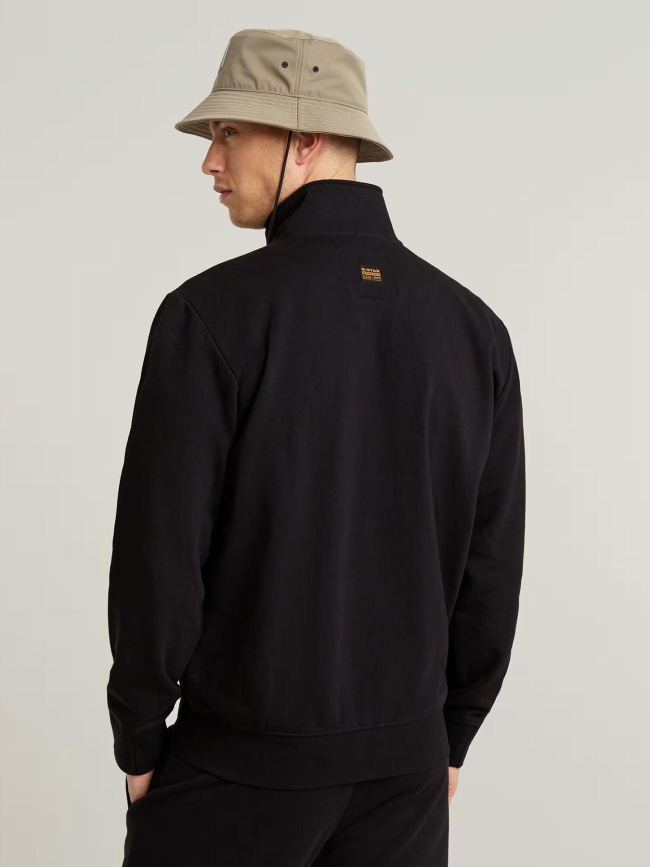 Sweat zippé nifous noir homme - G Star