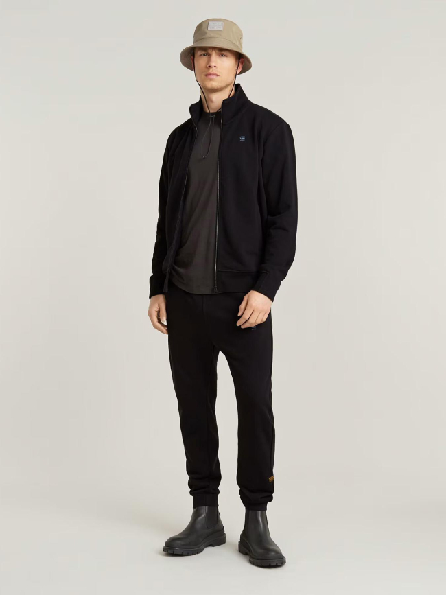 Sweat zippé nifous noir homme - G Star