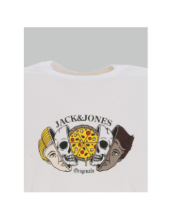 T-shirt à manches courtes jorskull nature blanc homme - Jack & Jones