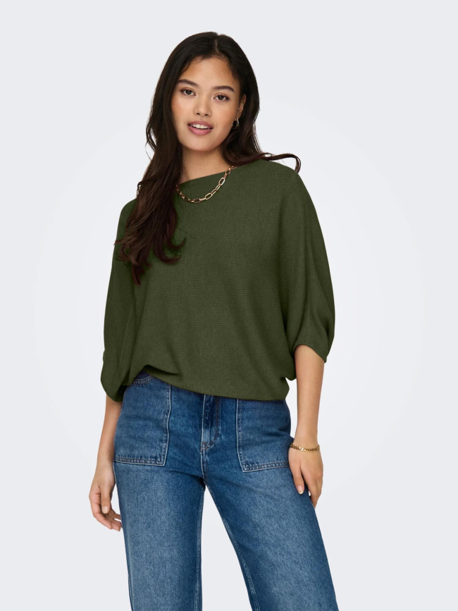 Pull fin new behave kaki femme - Jdy