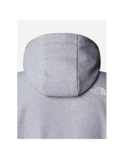 Sweat à capuche essential relaxed gris chiné homme - The North Face