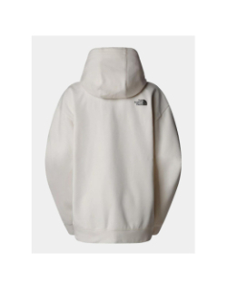 Sweat à capuche essential oversize blanc femme - The North Face