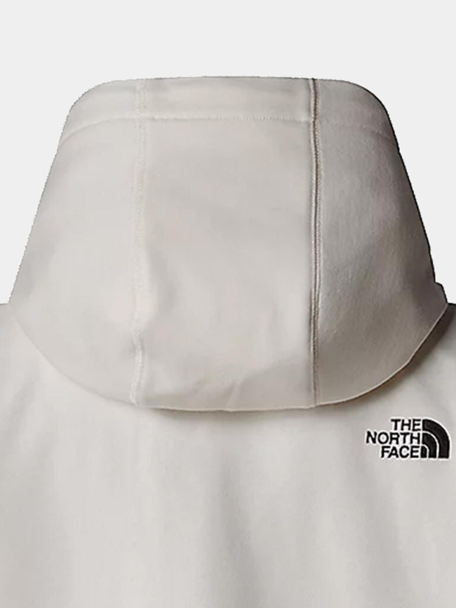 Sweat à capuche essential oversize blanc femme - The North Face