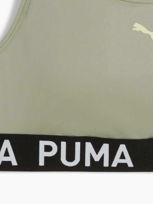 Brassière de sport 4keep kaki femme - Puma