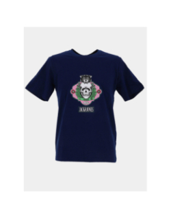 T-shirt jorskull nature bleu marine homme - Jack & Jones