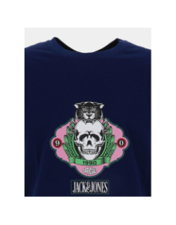 T-shirt jorskull nature bleu marine homme - Jack & Jones