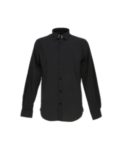 Chemise imprimée laios noir homme - Benson & Cherry