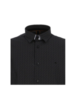 Chemise imprimée laios noir homme - Benson & Cherry