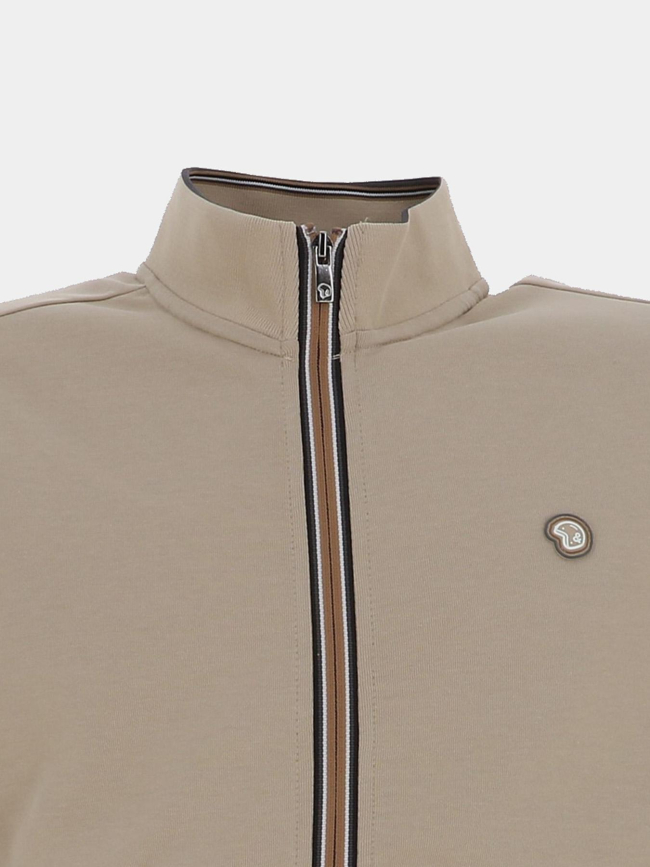 Gilet sibérie beige homme - Benson & Cherry