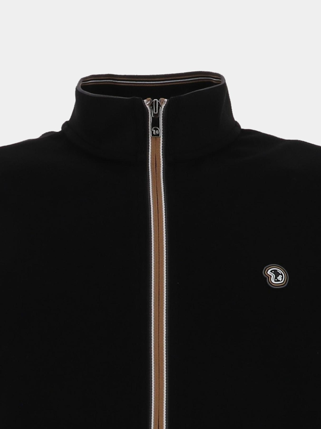 Gilet sibérie noir homme - Benson & Cherry