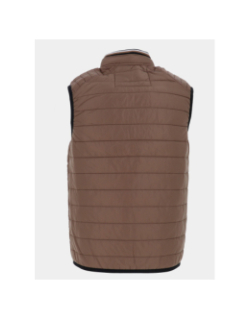 Doudoune sans manche stallone marron homme - Benson & Cherry