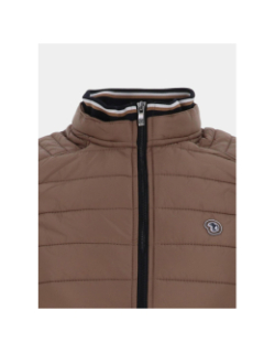 Doudoune sans manche stallone marron homme - Benson & Cherry