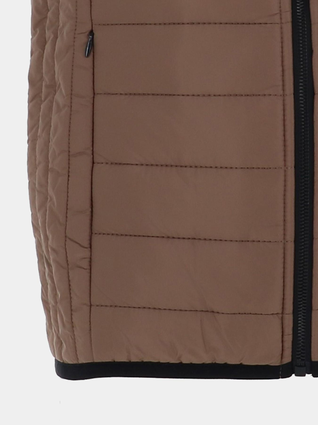 Doudoune sans manche stallone marron homme - Benson & Cherry