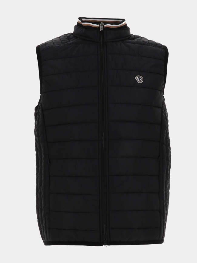 Doudoune sans manches stallone noir homme - Benson & Cherry