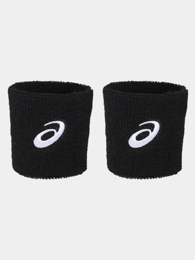 Paire de bracelets éponges noir - Asics