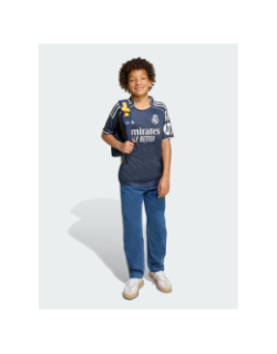 Maillot de football real madrid extérieur 25/26 bleu enfant - Adidas