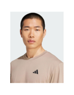 T-shirt train essentials feelready marron homme - Adidas