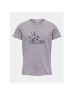 T-shirt de sport onprosa violet fille - Only