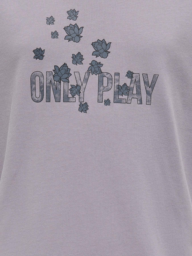 T-shirt de sport onprosa violet fille - Only
