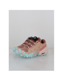 Chaussures de trail running speedcross 6 rose femme - Salomon