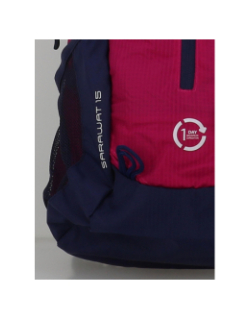 Sac à dos de randonnée sarawat 15l violet et rose - Élémenterre