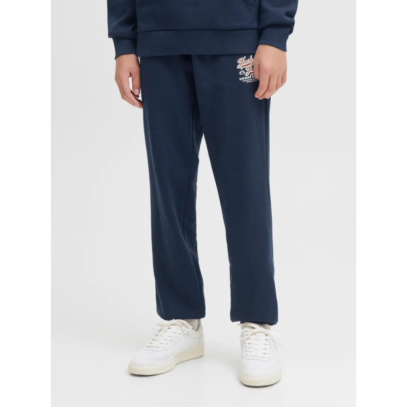 Pantalon jogging jpstlogo bleu marine garçon - Jack & Jones