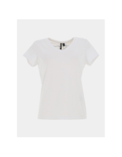 T-shirt à manches courtes pcserima été blanc femme - Pieces