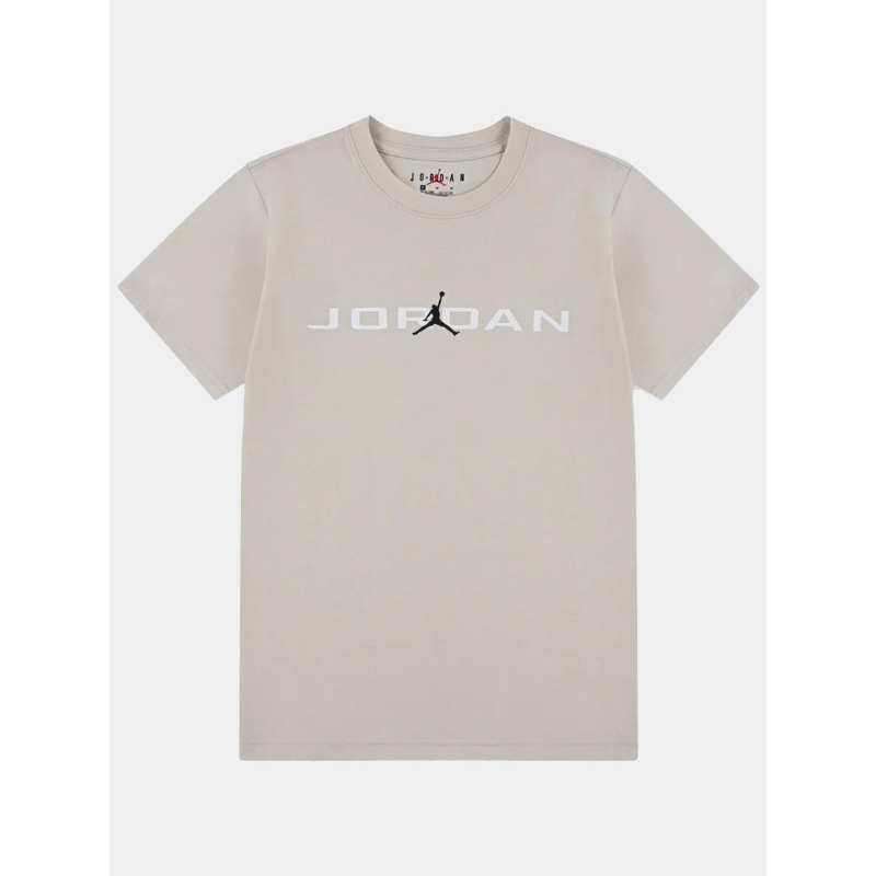 T-shirt à manches courtes stretch air beige enfant - Jordan