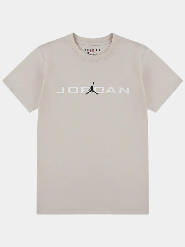 T-shirt à manches courtes stretch air beige enfant - Jordan