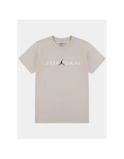 T-shirt à manches courtes stretch air beige enfant - Jordan