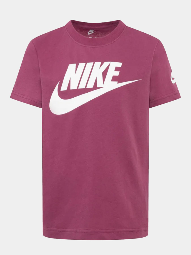 T-shirt à manches courtes futura evergreen fuschia enfant - Nike