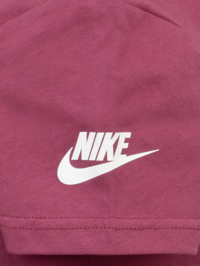 T-shirt à manches courtes futura evergreen fuschia enfant - Nike