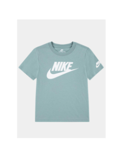 T-shirt à manches courtes futura evergreen vert d'eau enfant - Nike