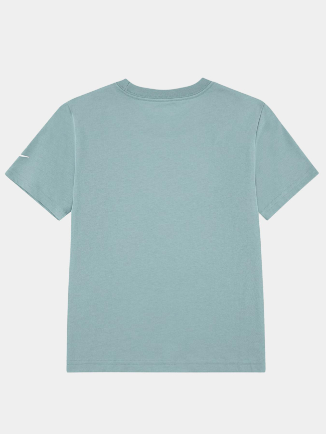 T-shirt à manches courtes futura evergreen vert d'eau enfant - Nike