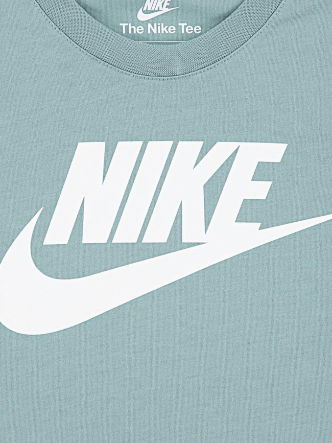 T-shirt à manches courtes futura evergreen vert d'eau enfant - Nike