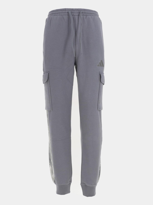 Pantalon jogging cargo sea aop pt gris homme - Adidas