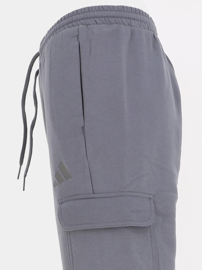Pantalon jogging cargo sea aop pt gris homme - Adidas