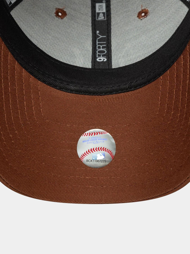 Casquette 9forty league marron - New Era