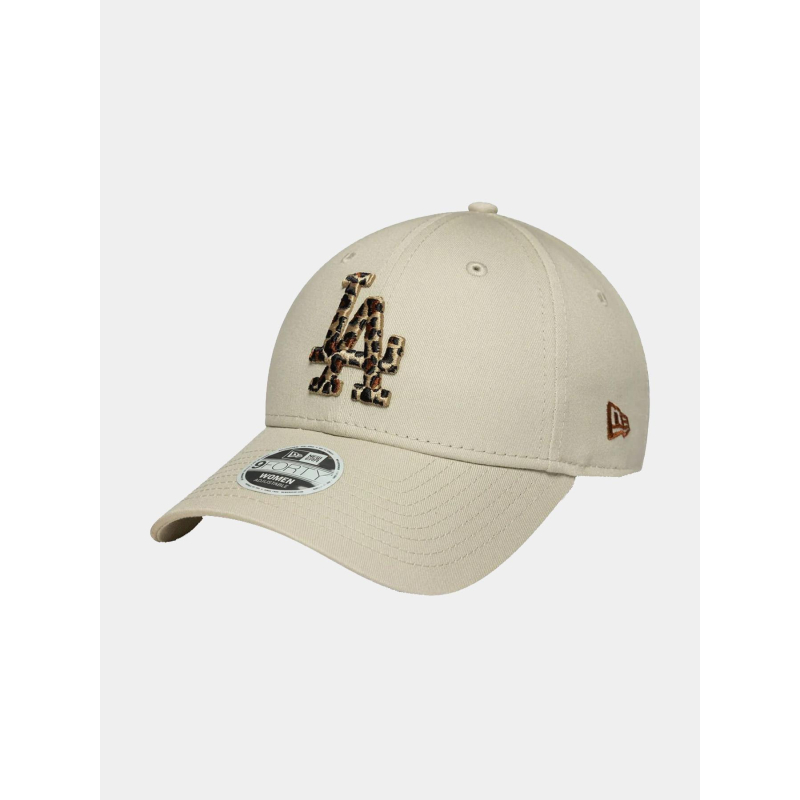Casquette 9forty léopard beige femme - New Era