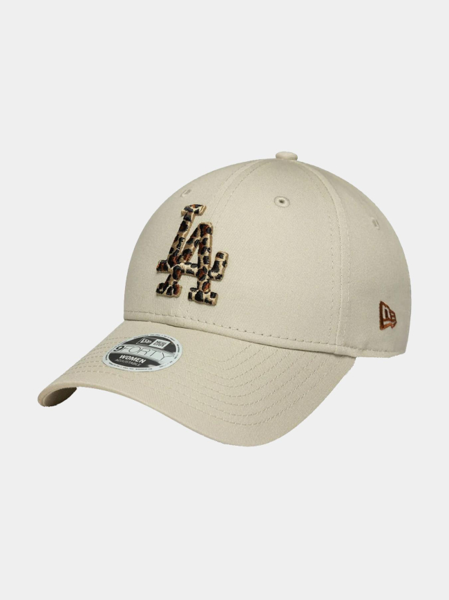 Casquette 9forty léopard beige femme - New Era