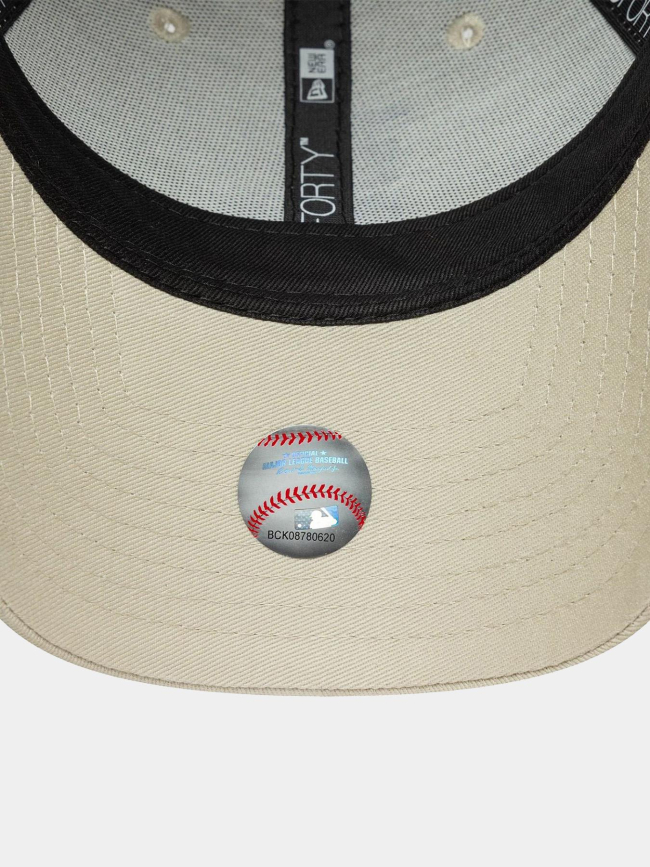 Casquette 9forty léopard beige femme - New Era