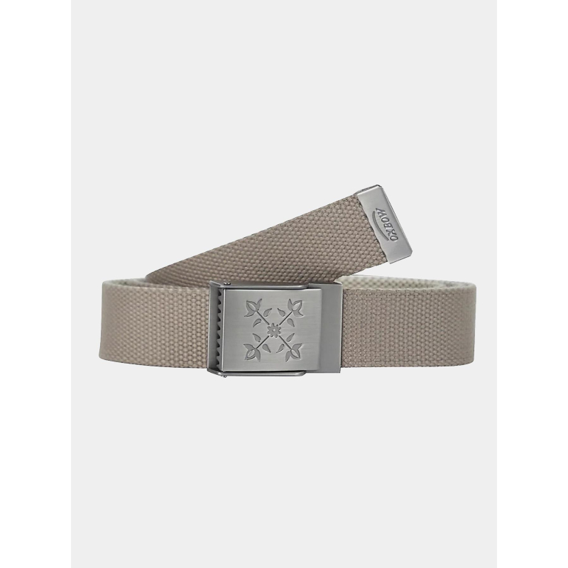 Ceinture tissé réversible taro beige homme - Oxbow
