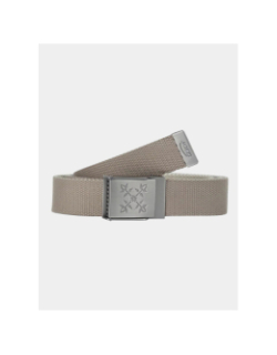 Ceinture tissé réversible taro beige homme - Oxbow