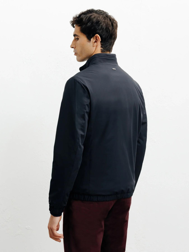 Blouson teddy léger romain bleu marine homme - Izac