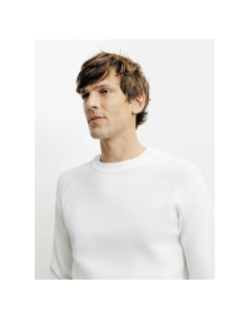 Pull en maille borange écru homme - Izac