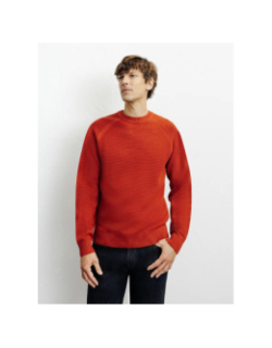 Pull en maille borange rouge homme - Izac