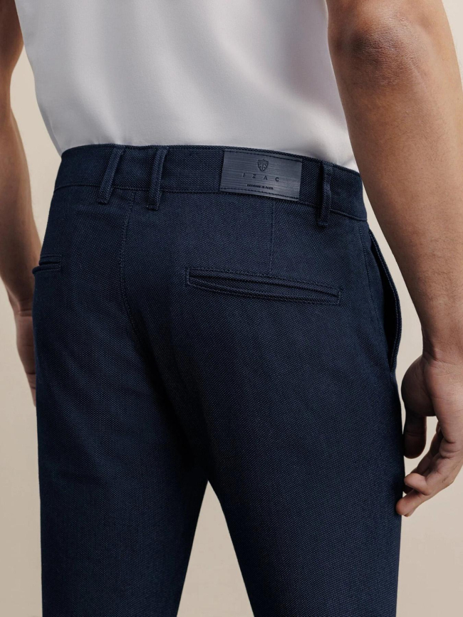 Pantalon perry slim fit bleu marine homme - Izac