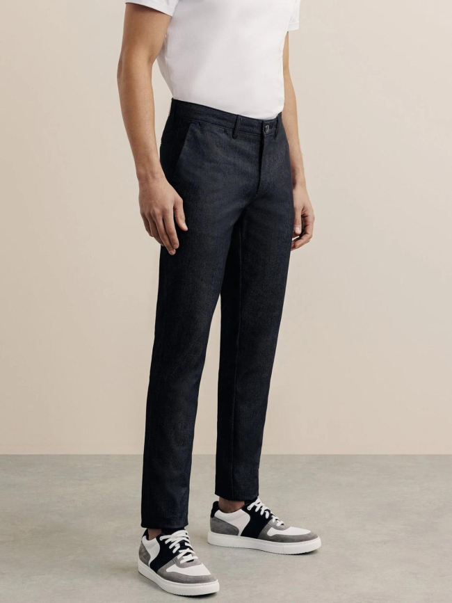 Pantalon chino slim fit perry noir homme - Izac