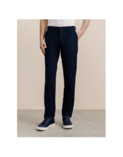 Pantalon chino slim fit palor bleu marine homme - Izac